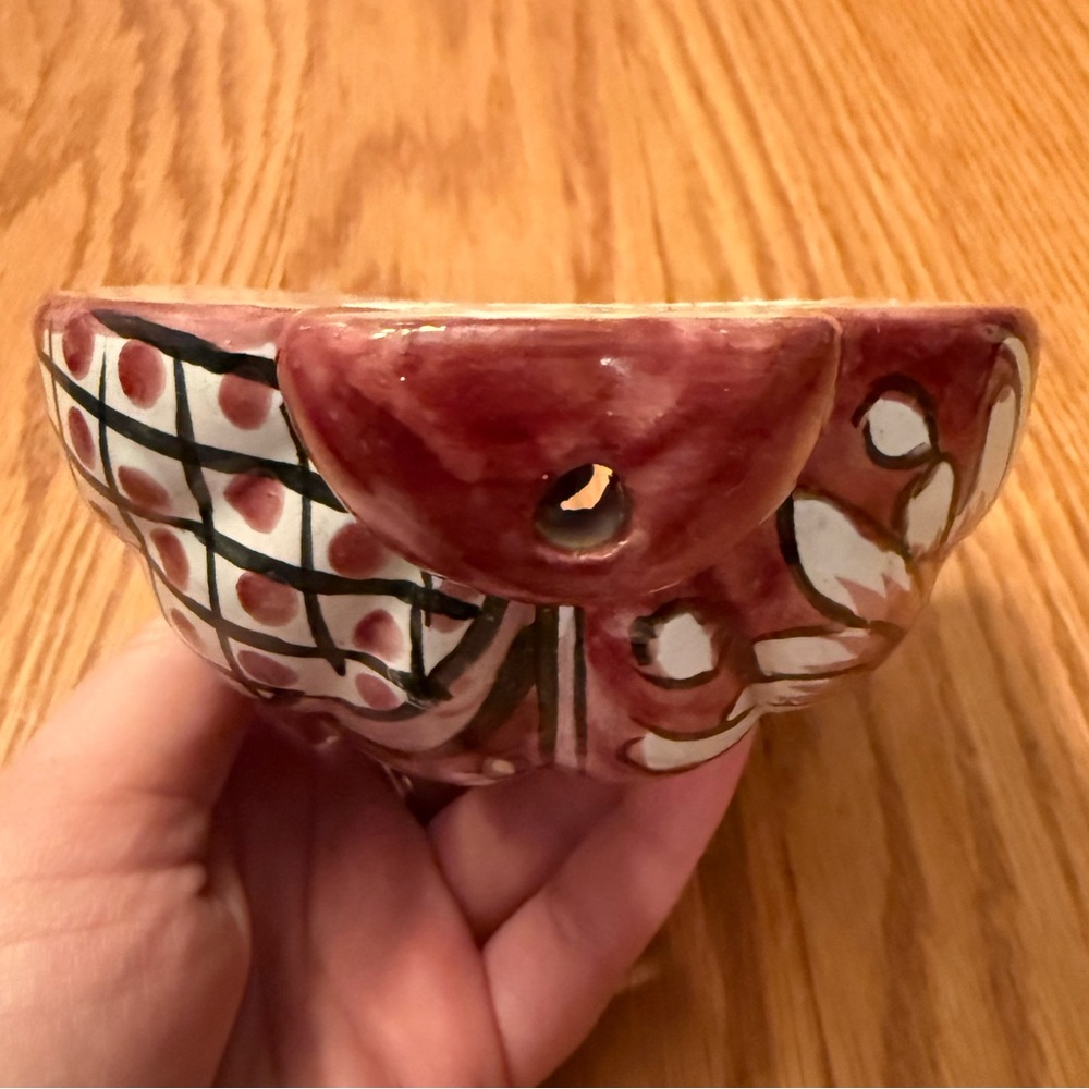 Handcrafted Floral Wall Planter - Picture 7 of 7